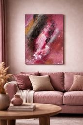 Картина маслом "Тёплый разлом"