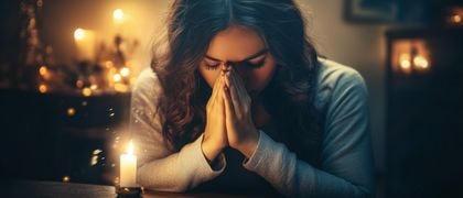 Молитва в тишине