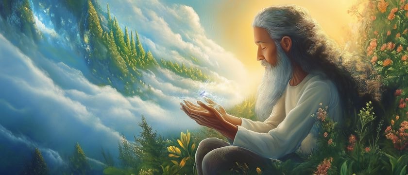 Мудрец среди облаков