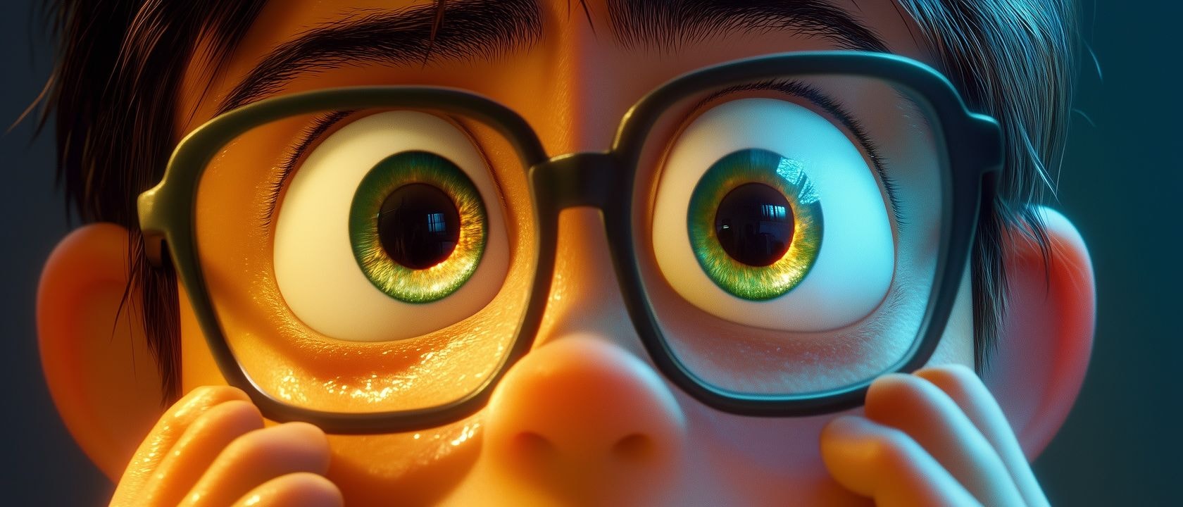 Взгляд с волнением Осознание и готовность принять вызов.